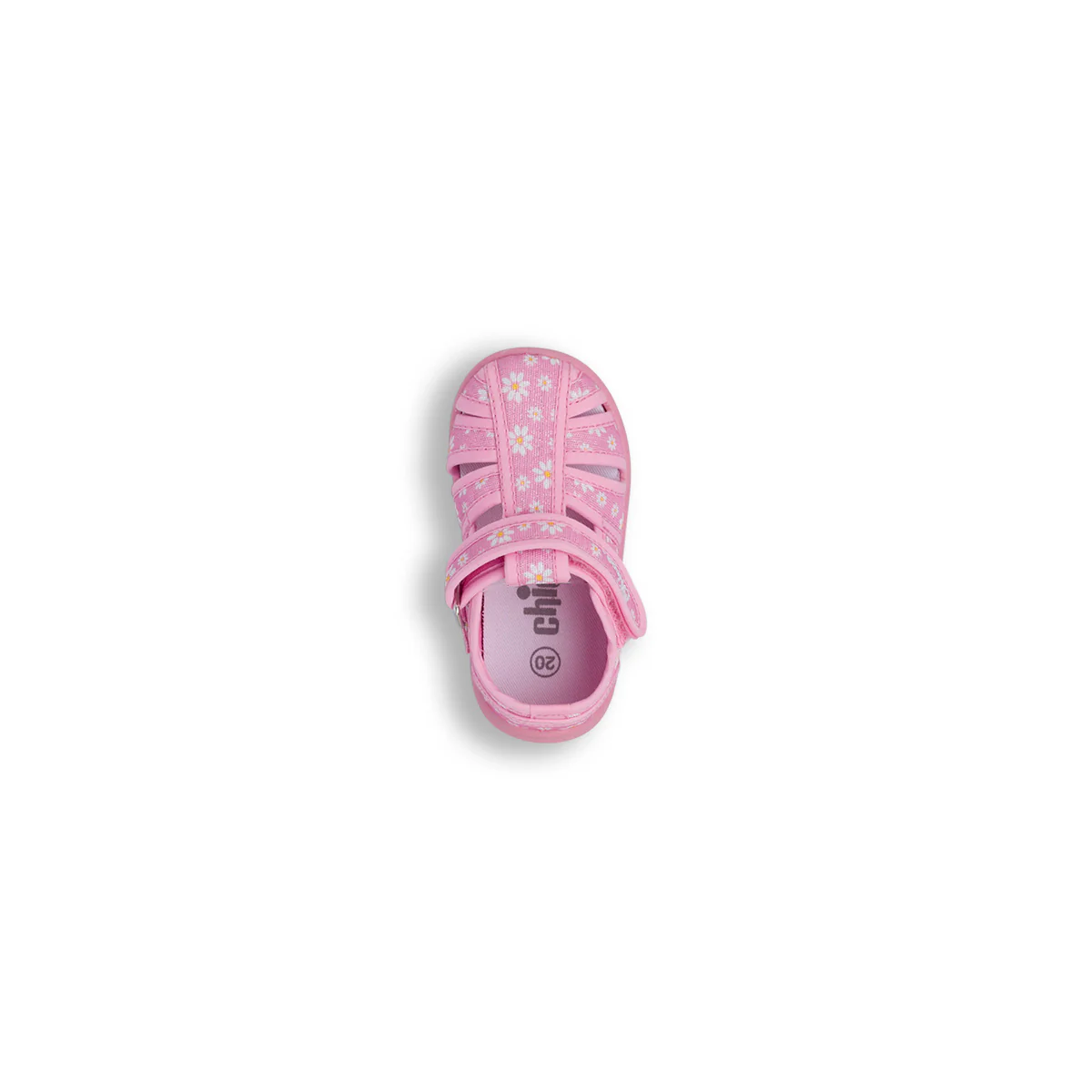Sandali chiusi Rosa con margherite e strappo da Bambina Primi Passi Chicco - Image 5