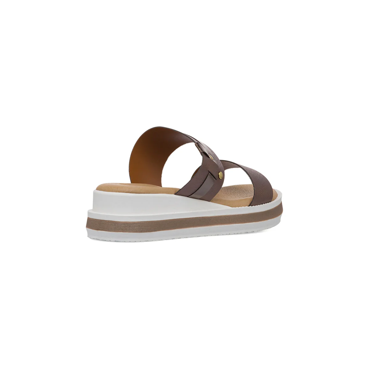 Sandali Comfort colore bronzo da Donna con doppia fascia P Soft - Image 3