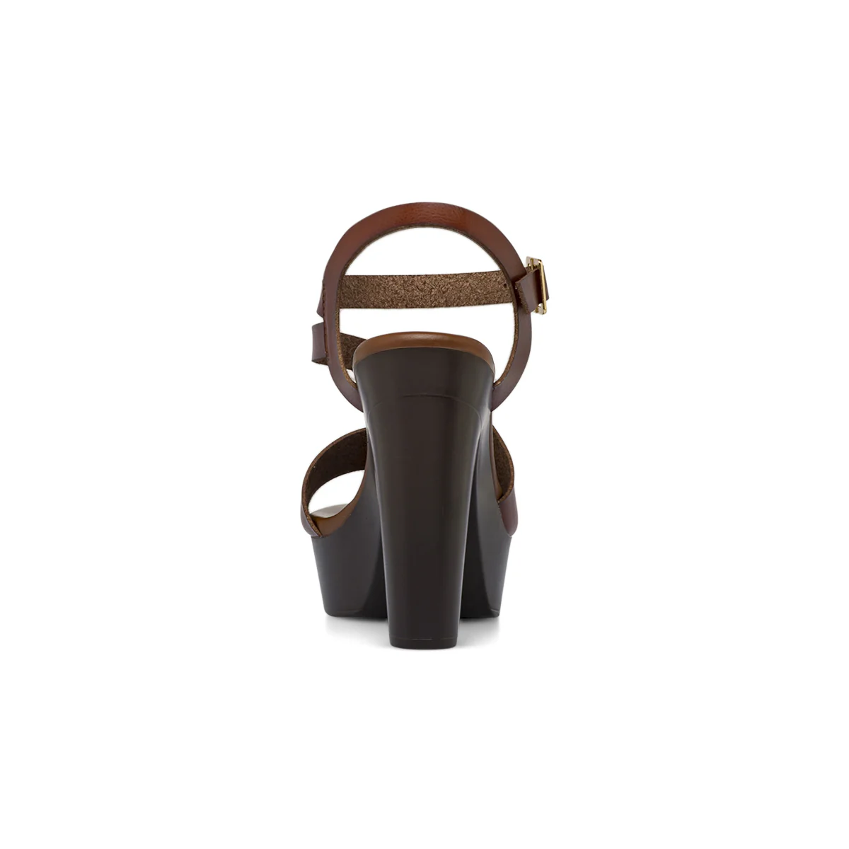 Sandali con tacco 12,5 cm da Donna marroni con plateau Lora Ferres - Image 4