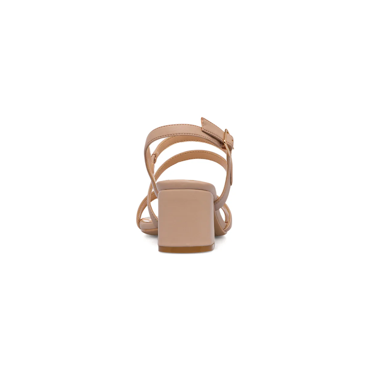 Sandali con tacco 7 cm nude da Donna Lora Ferres - Image 4
