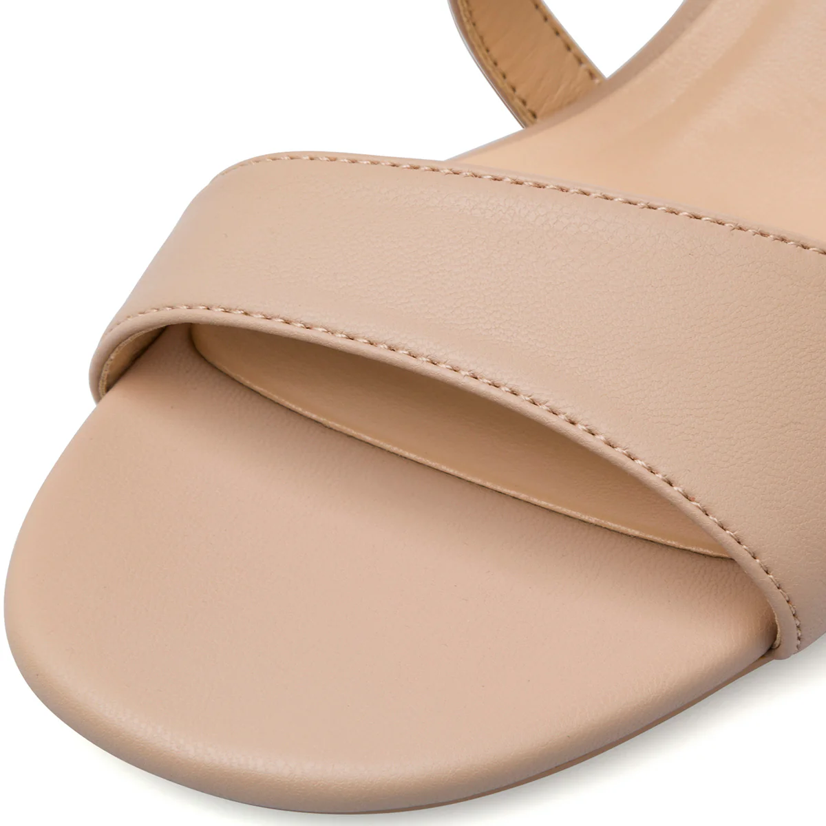 Sandali con tacco 7 cm nude da Donna Lora Ferres - Image 5