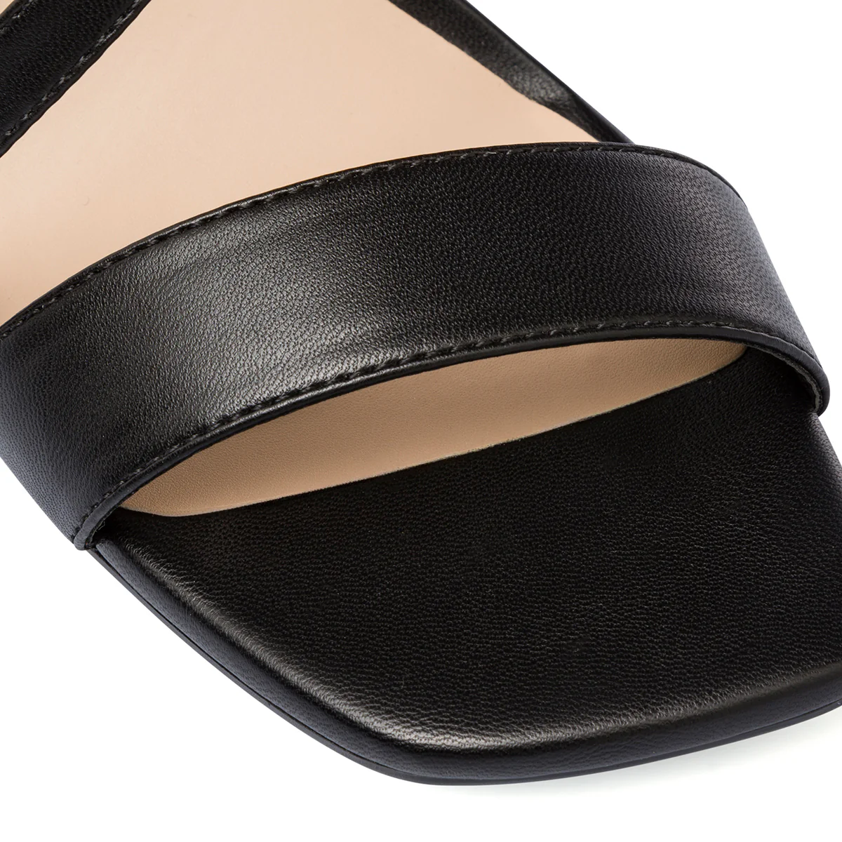 Sandali con tacco da donna neri con tacco a blocco 8,5 cm Swish Jeans - Image 6