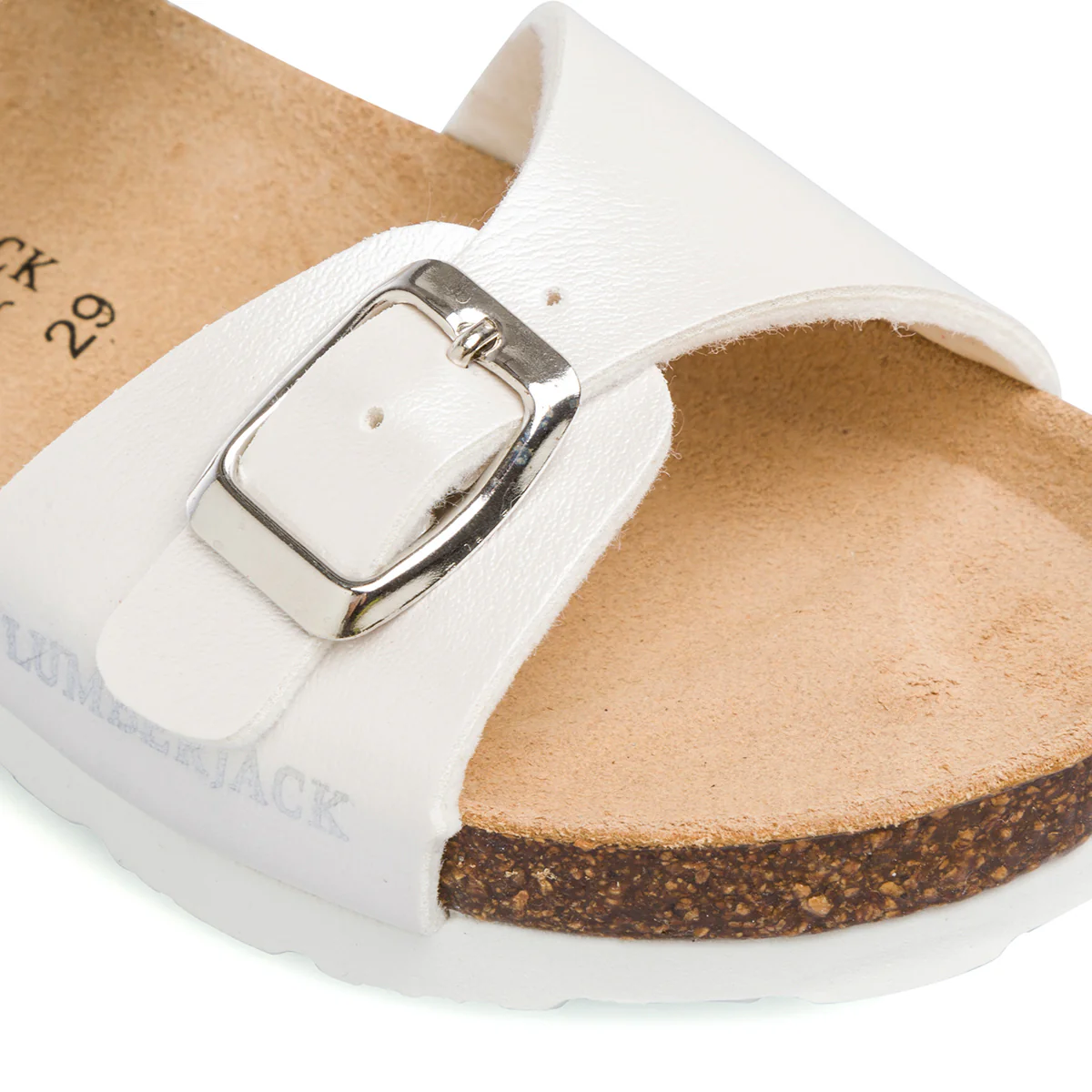 Sandali da bambina bianchi con dettaglio goiello glitter Lumberjack Bling - Image 11