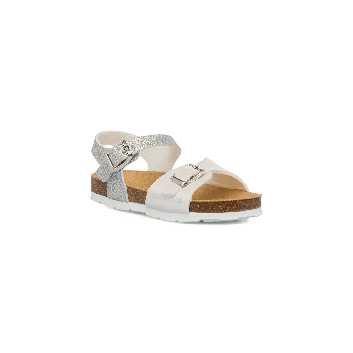 Sandali da bambina bianchi con dettaglio goiello glitter Lumberjack Bling - Image 8