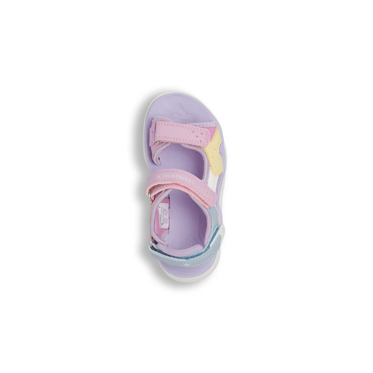 Sandali da Bambina multicolore rosa con triplo strappo Lumberjack - Image 6