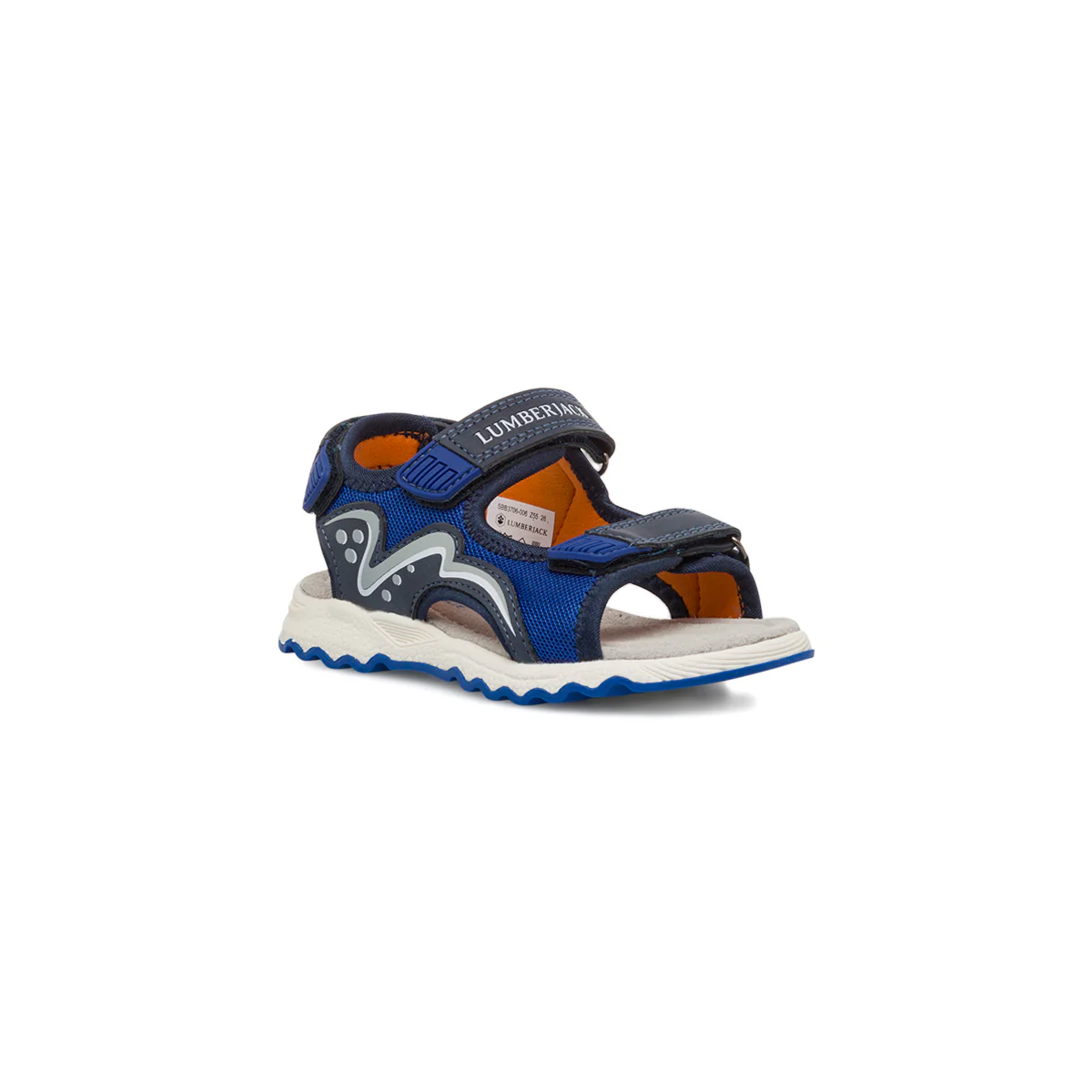 Sandali da bambino blu con stampa laterale Lumberjack Toby - Image 8