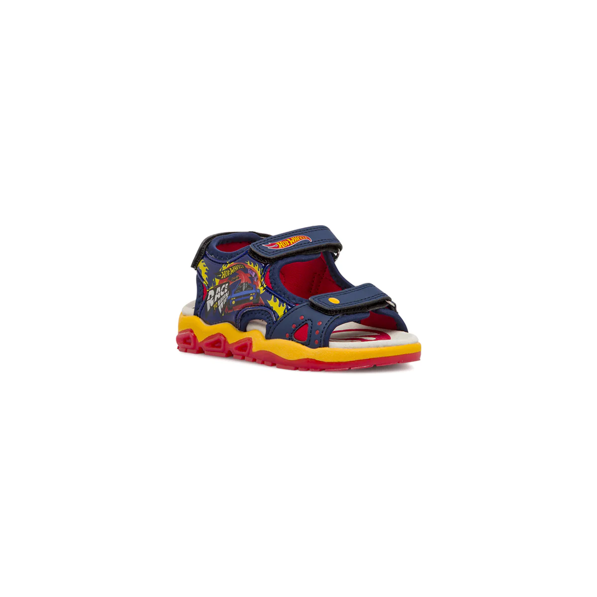 Sandali da Bambino blu e arancioni con luci Hot Wheels Primigi - Image 2
