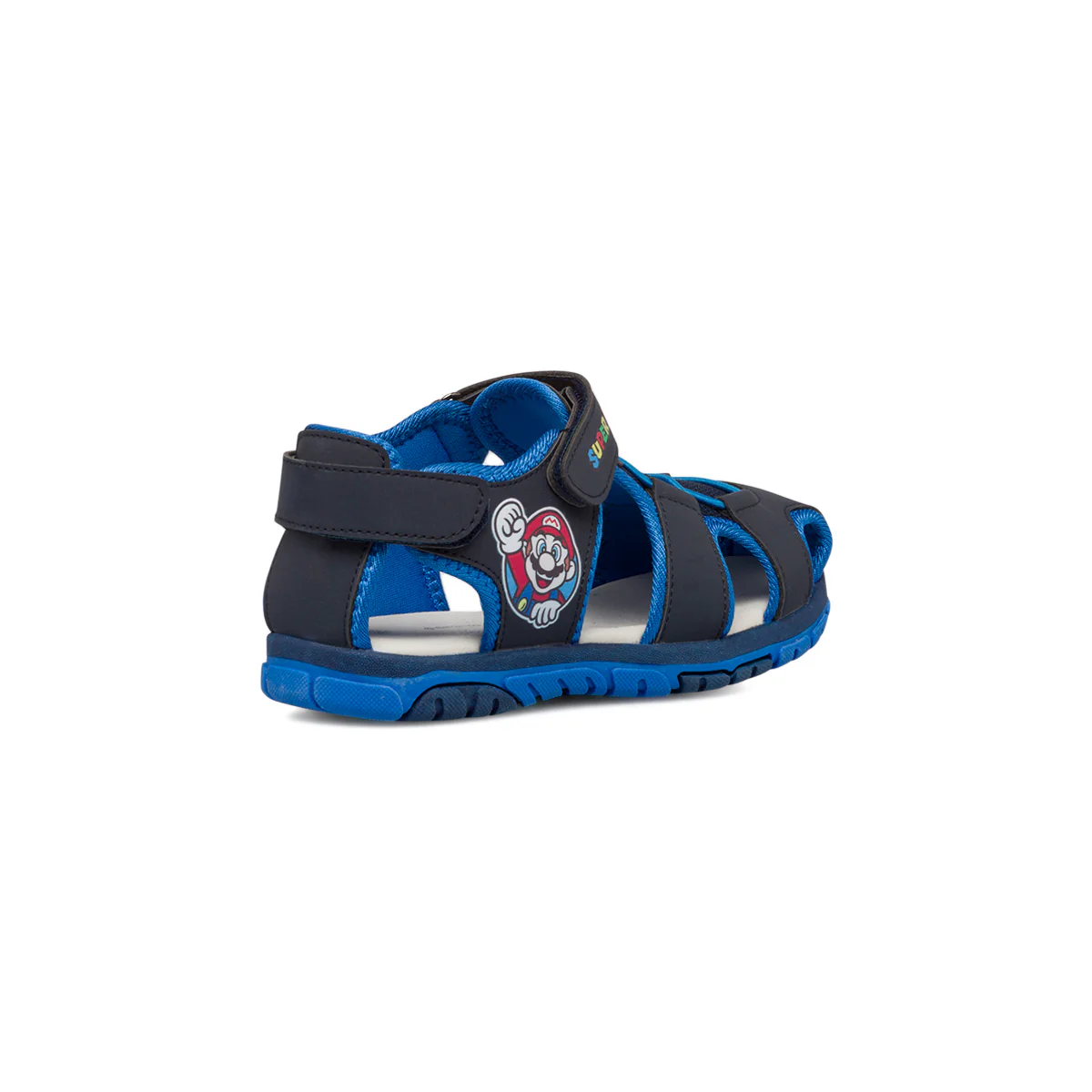 Sandali da bambino blu e azzurro con logo Super Mario - Image 3