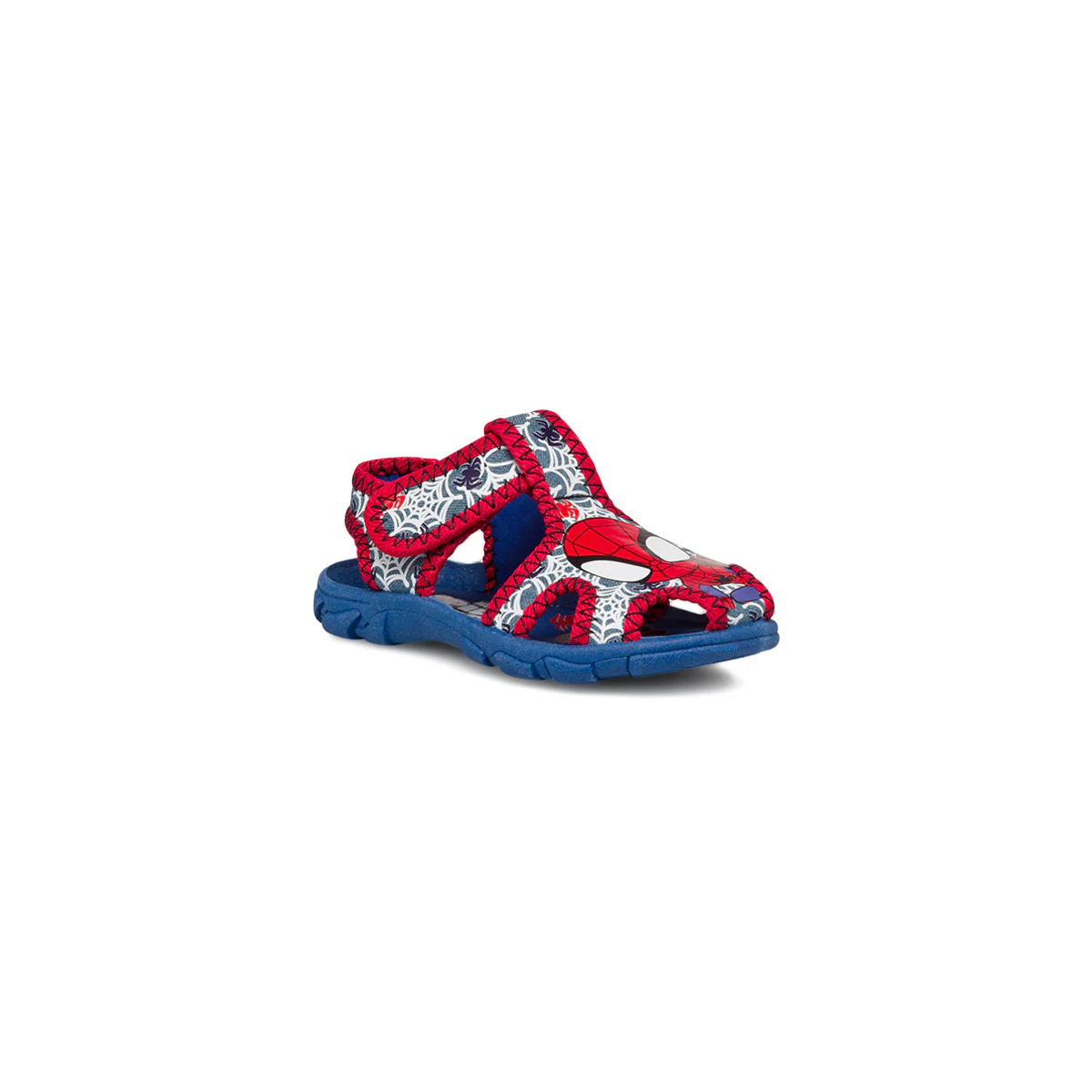 Sandali da bambino blu e rossi con stampa Spiderman - Image 2