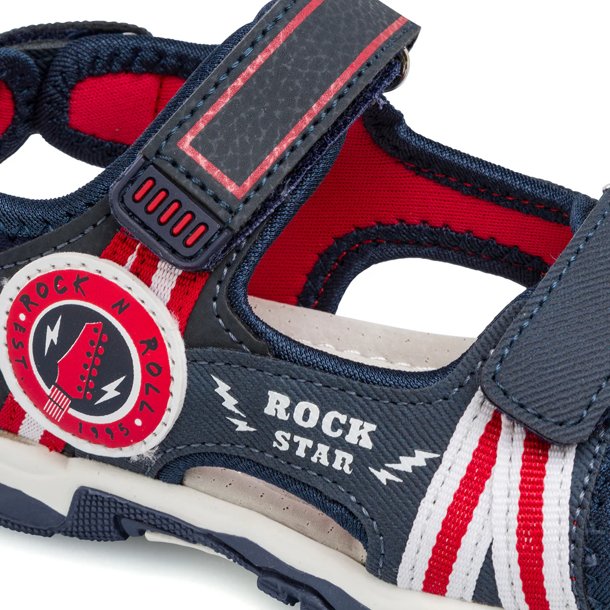 Sandali da bambino blu navy e rossi Birilli&Monelli - Image 6