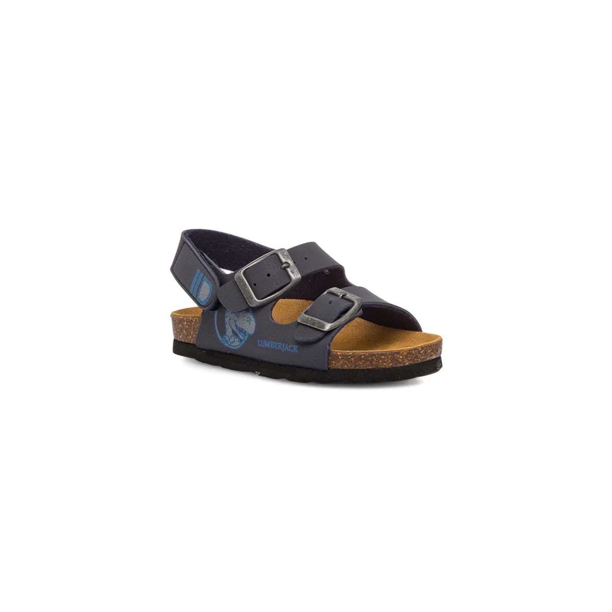 Sandali da bambino in blu con stampa laterale Lumberjack Bing - Image 8
