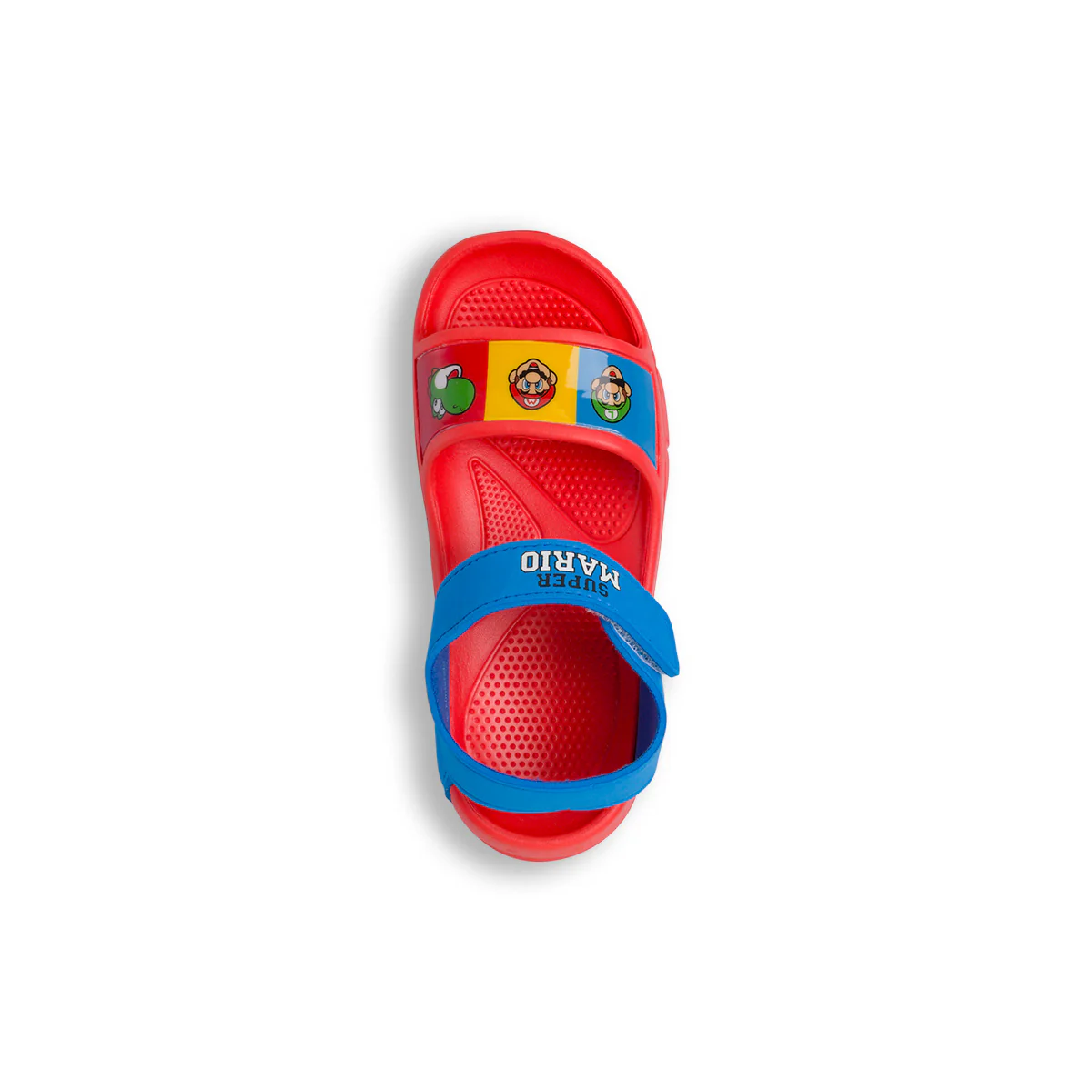 Sandali da Bambino Rossi e Blu con chiusura strappo e logo Super Mario Kart - Image 6