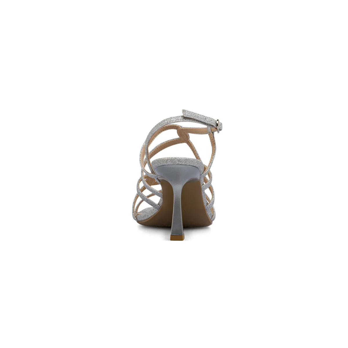 Sandali da Donna argento glitter con tacco 9 cm Swish Jeans - Image 4