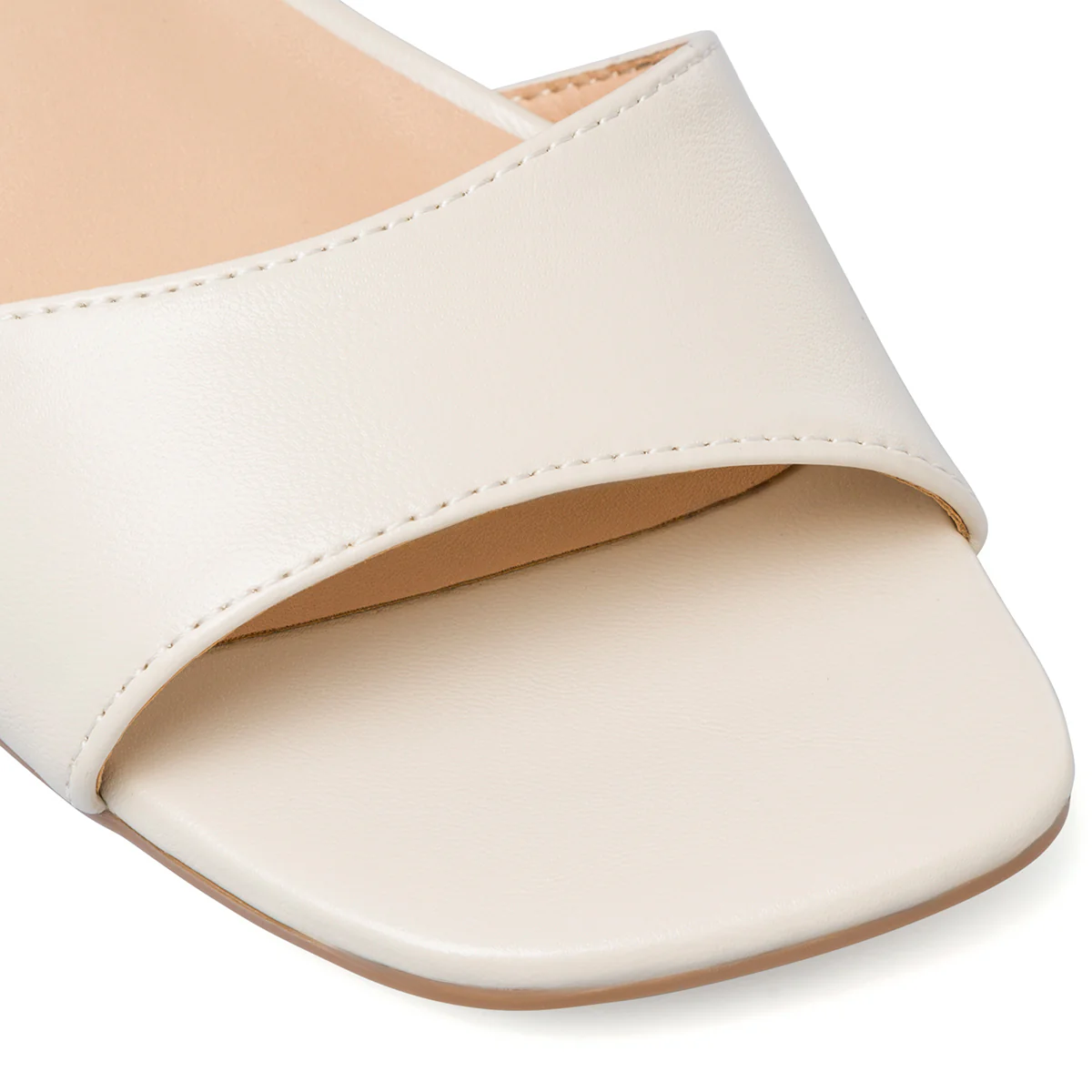 Sandali da donna bianco off-white con tacco a blocco 6,5 cm Swish Jeans - Image 6