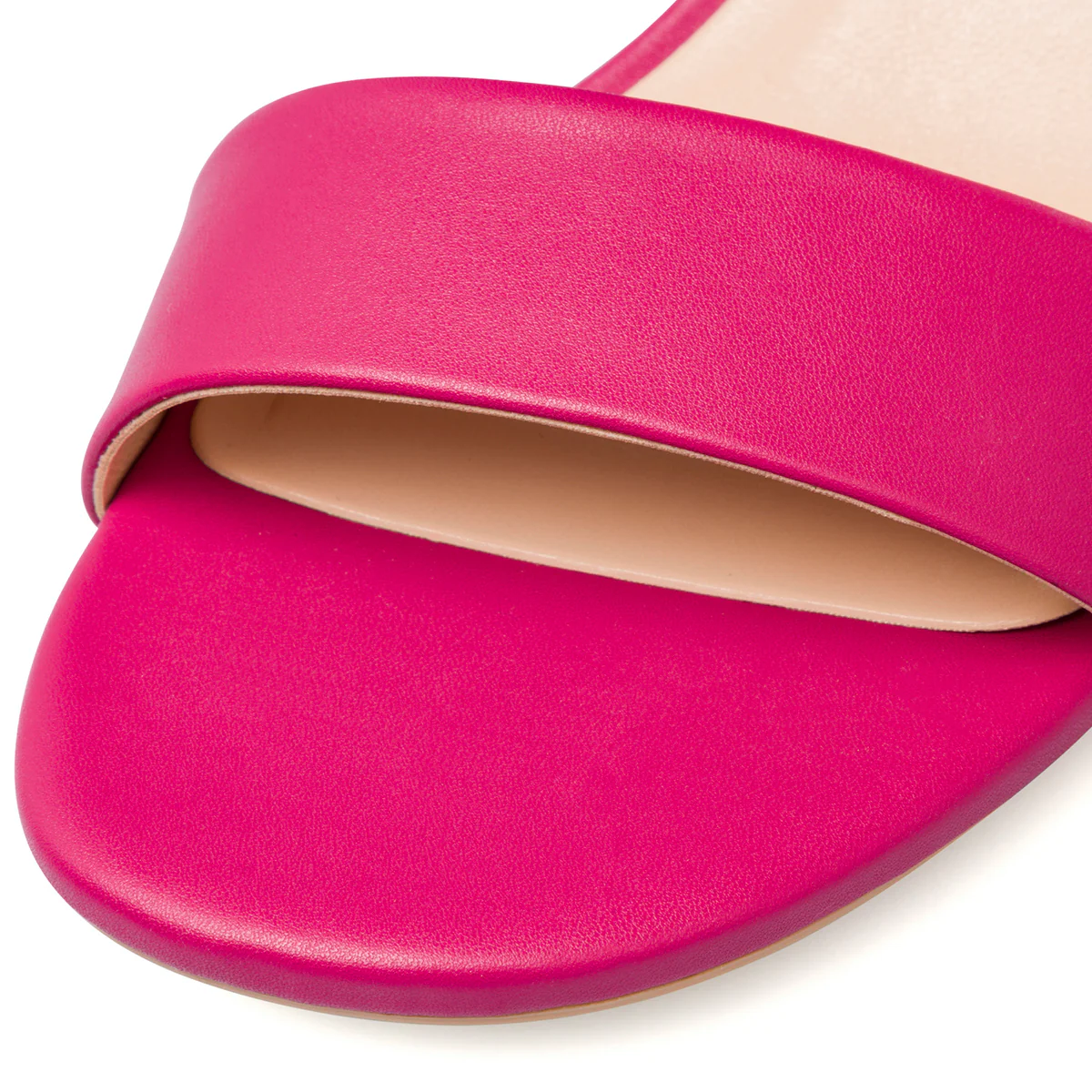 Sandali da donna fucsia con tacco a blocco 6 cm Lora Ferres - Image 6