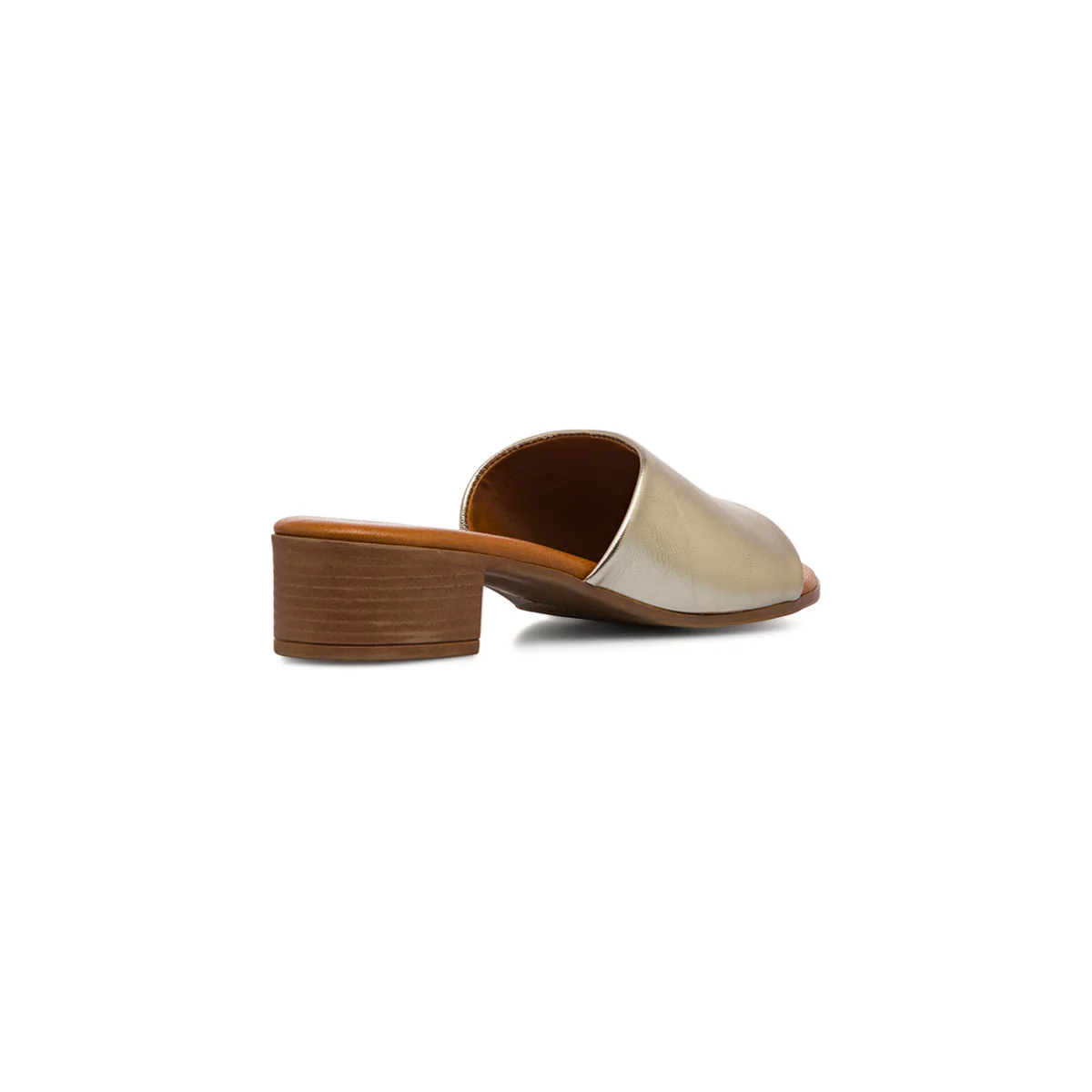 Sandali da Donna in pelle con fascia oro P Essentials - Image 3