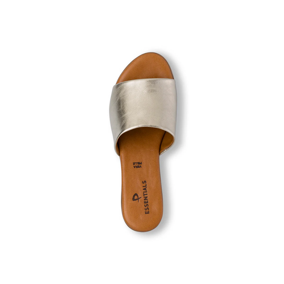 Sandali da Donna in pelle con fascia oro P Essentials - Image 5