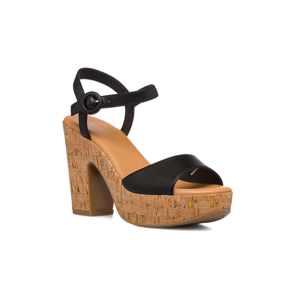 Sandali da donna neri con tacco 10,5 cm e plateau Lora Ferres - Image 2