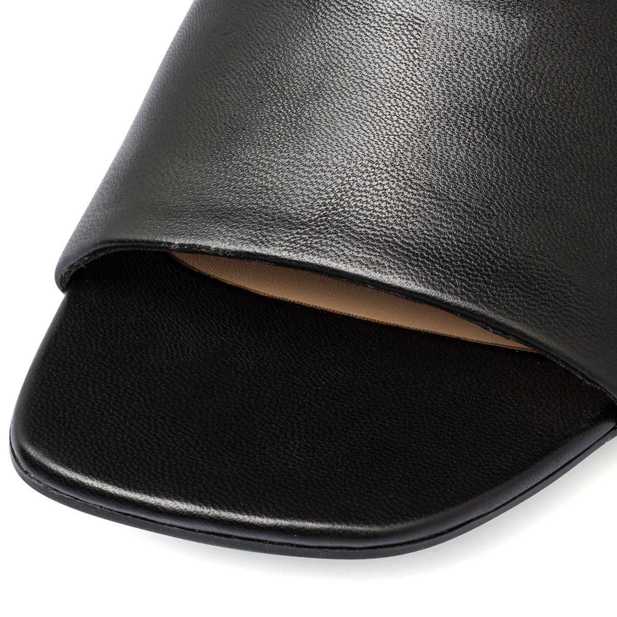 Sandali da donna neri con tacco a blocco 6,5 cm e fascia singola Swish Jeans - Image 5