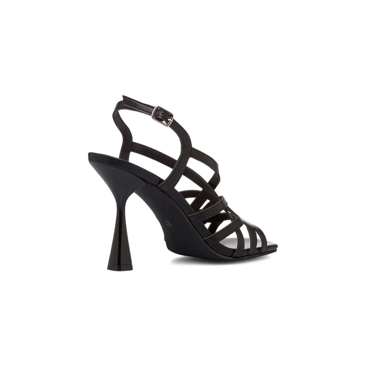 Sandali da donna neri con tacco a campana Swish Jeans - Image 7