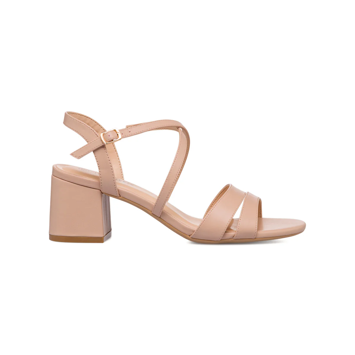 Sandali da donna nude con tacco a blocco 6,5 cm Lora Ferres - Image 4