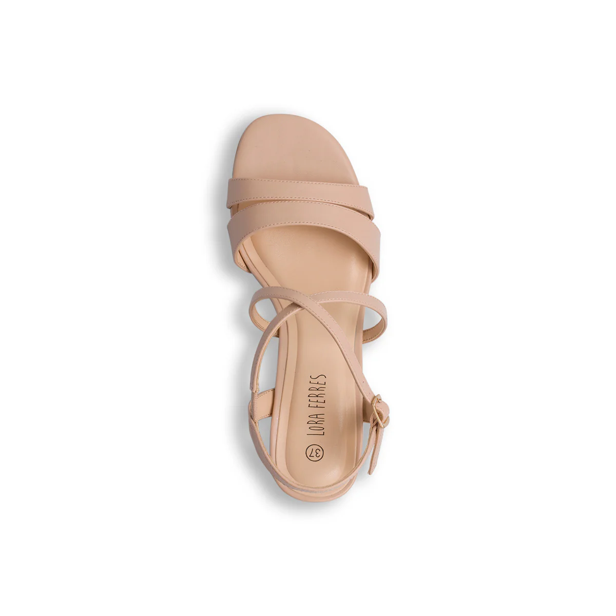 Sandali da donna nude con tacco a blocco 6,5 cm Lora Ferres - Image 7