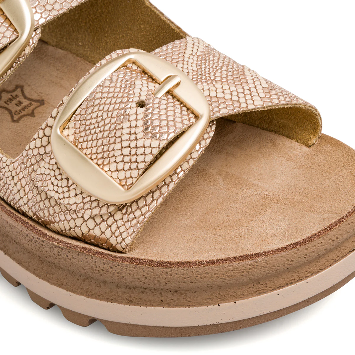 Sandali da Donna Platform Oro rosa Lumberjack Rosalia - Image 5
