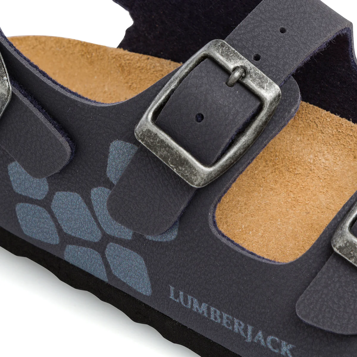 Sandali da ragazzo blu con stampa laterale Lumberjack Bing - Image 11