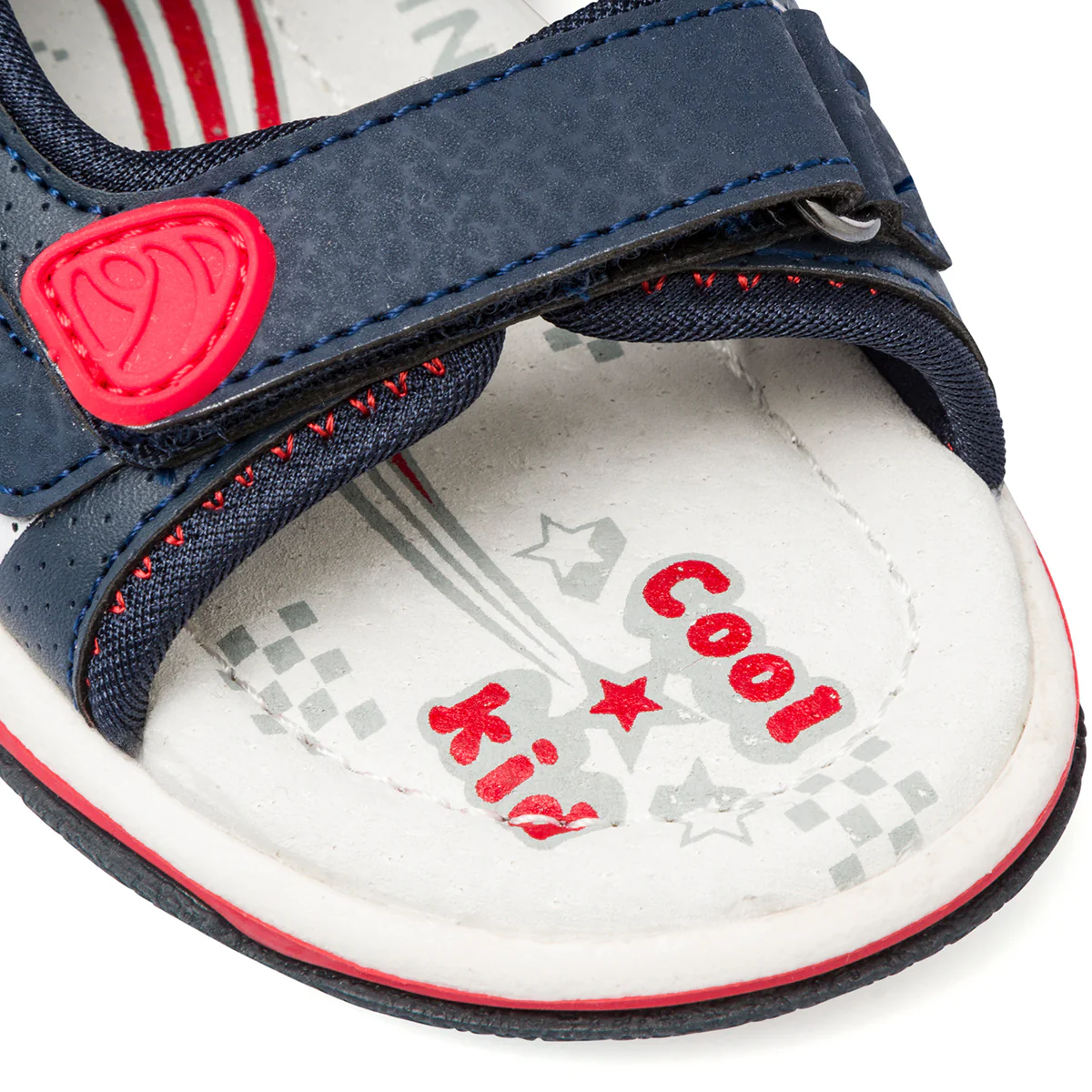 Sandali da ragazzo blu navy e rossi Space Boy - Image 6