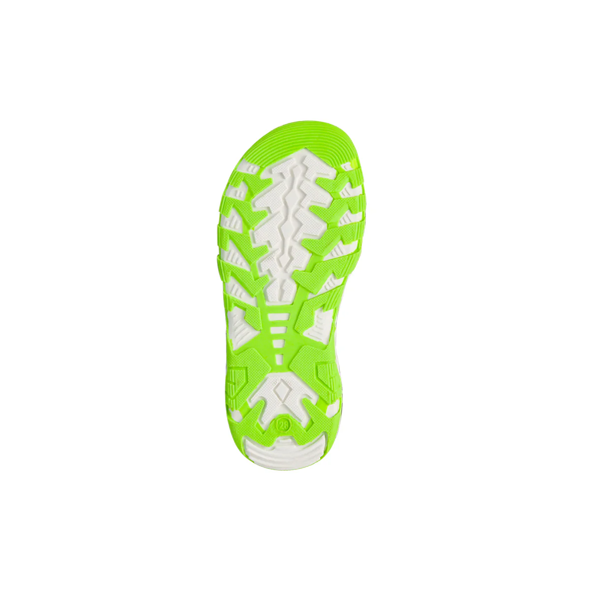 Sandali da ragazzo neri e verde fluo con logo Birilli&Monelli - Image 4