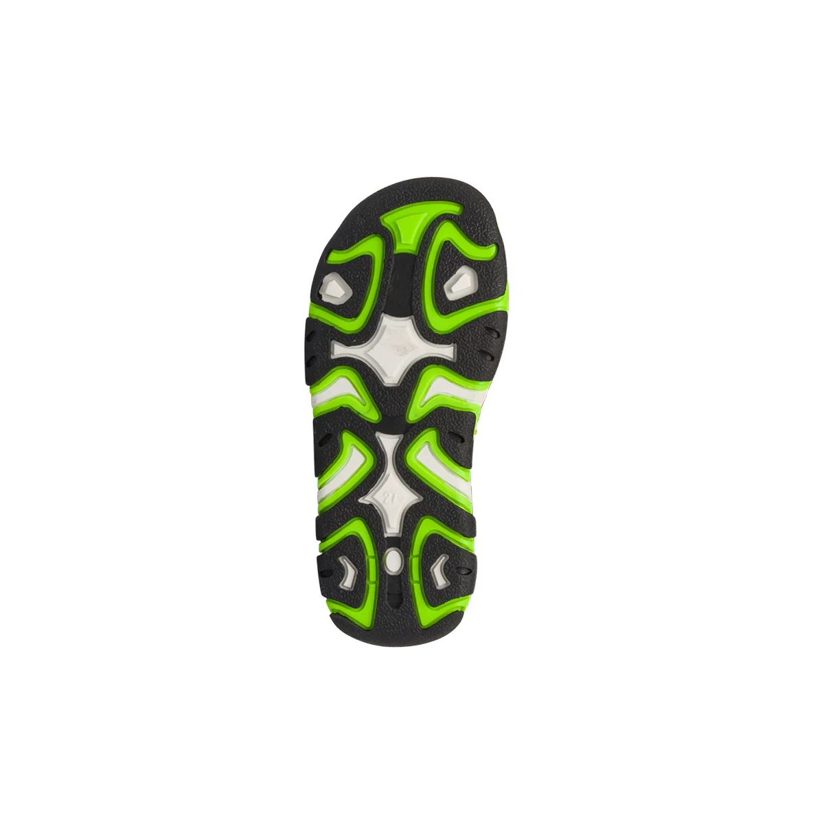 Sandali da ragazzo neri e verde fluo Space Boy - Image 4