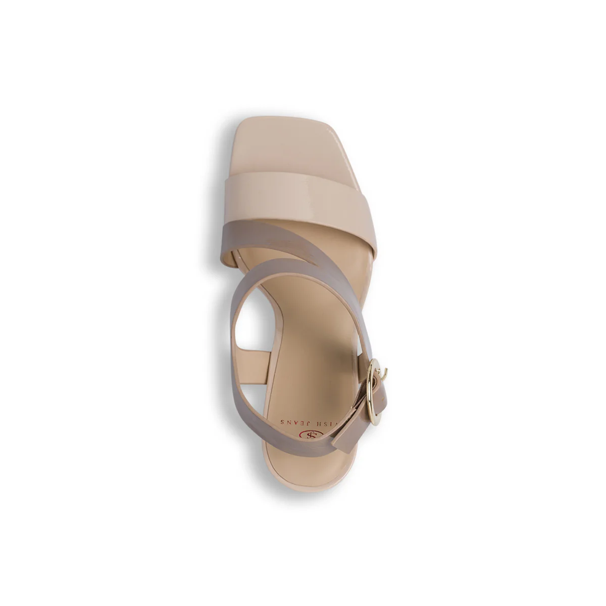 Sandali Donna Marrone effetto vernice tacco a colonna 9 cm Swish Jeans - Image 6