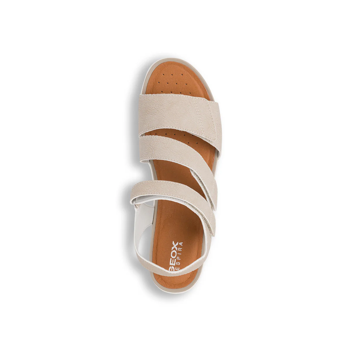 Sandali flat beige da Donna con strappo e suola traspirante Geox - Image 9