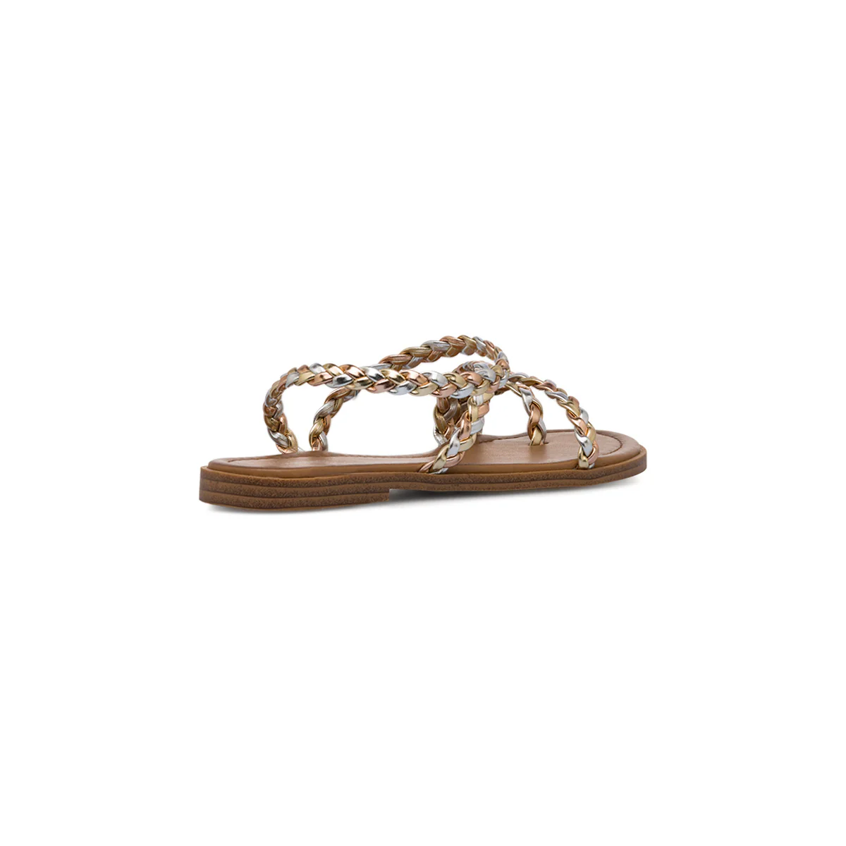 Sandali flat infradito multicolor da Donna con intreccio Lora Ferres - Image 6