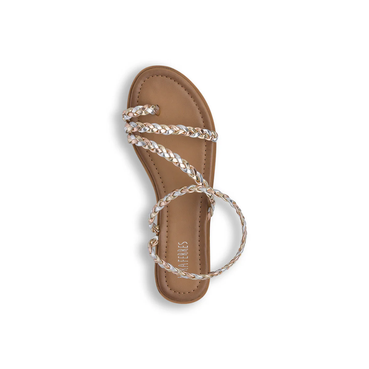 Sandali flat infradito multicolor da Donna con intreccio Lora Ferres - Image 7