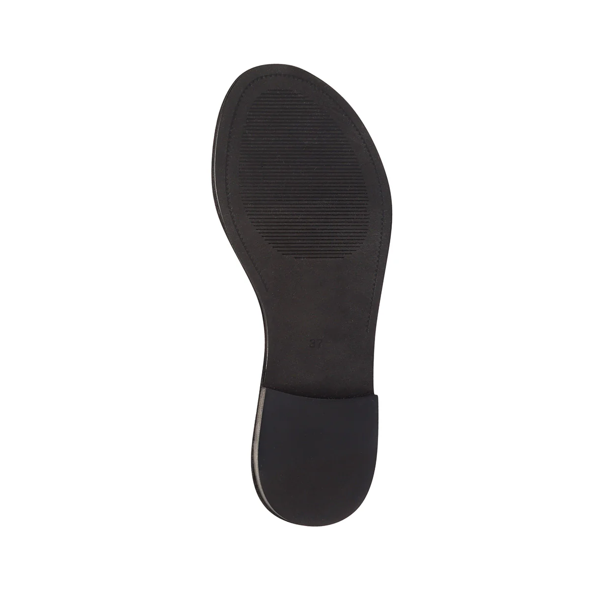 Sandali gioiello infradito colore nero con applicazione di strass Primopiano - Image 4
