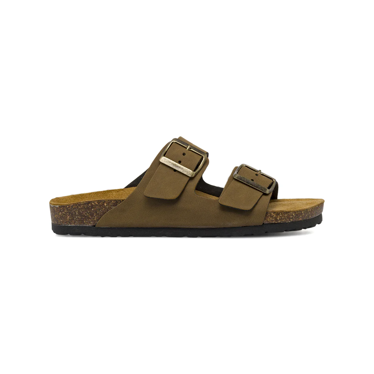 Sandali Flat Marroni Donna effetto scamosciato Lora Ferres