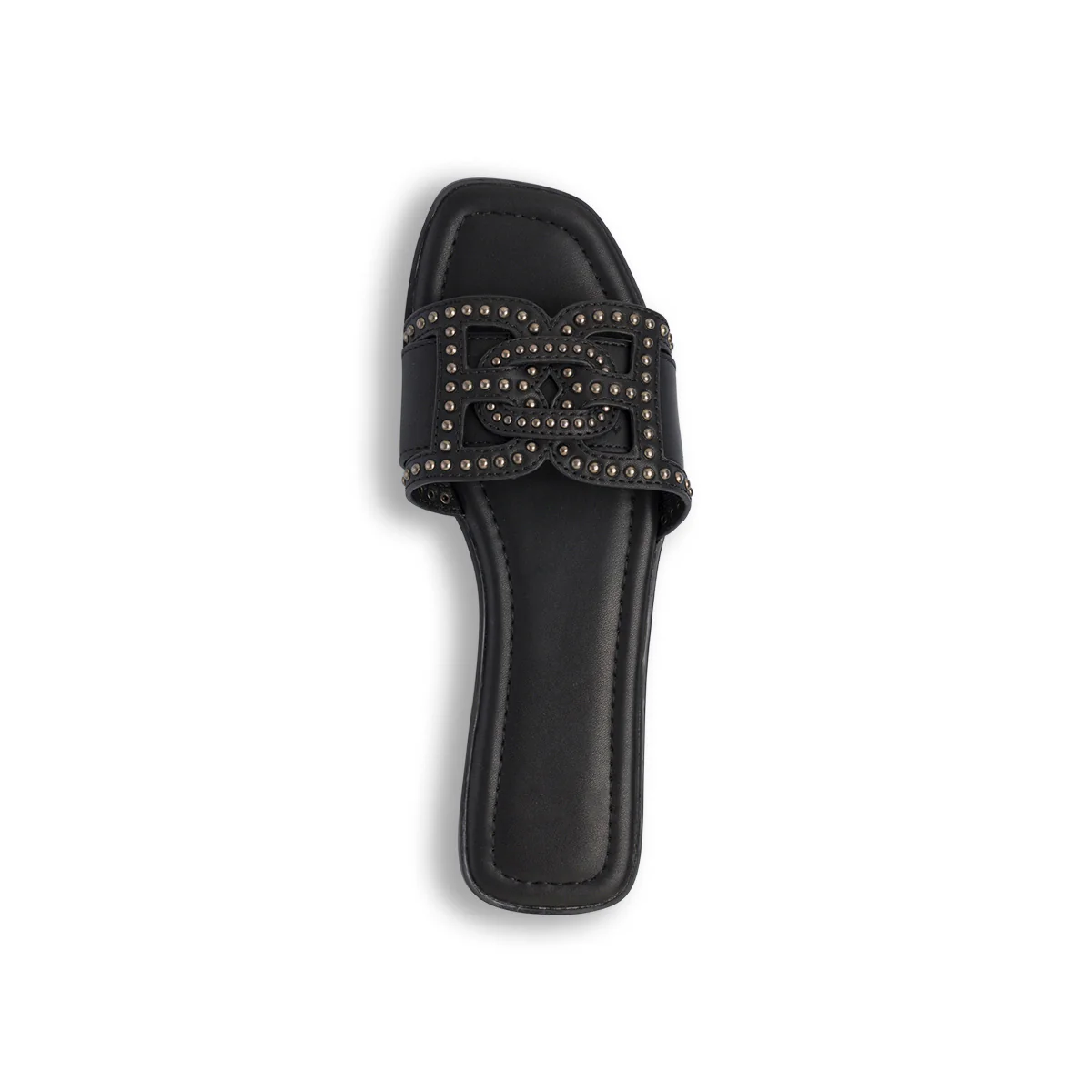 Ciabattine Nere da Donna con Borchie Swish Jeans - Image 5