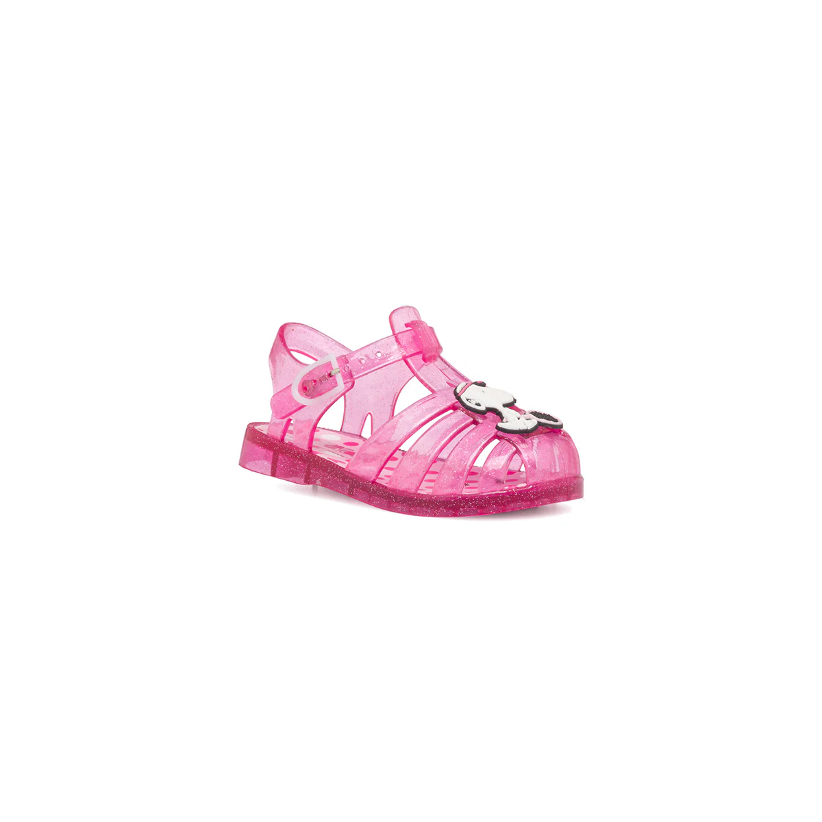 Sandali fucsia da bambina con logo Snoopy - Image 2