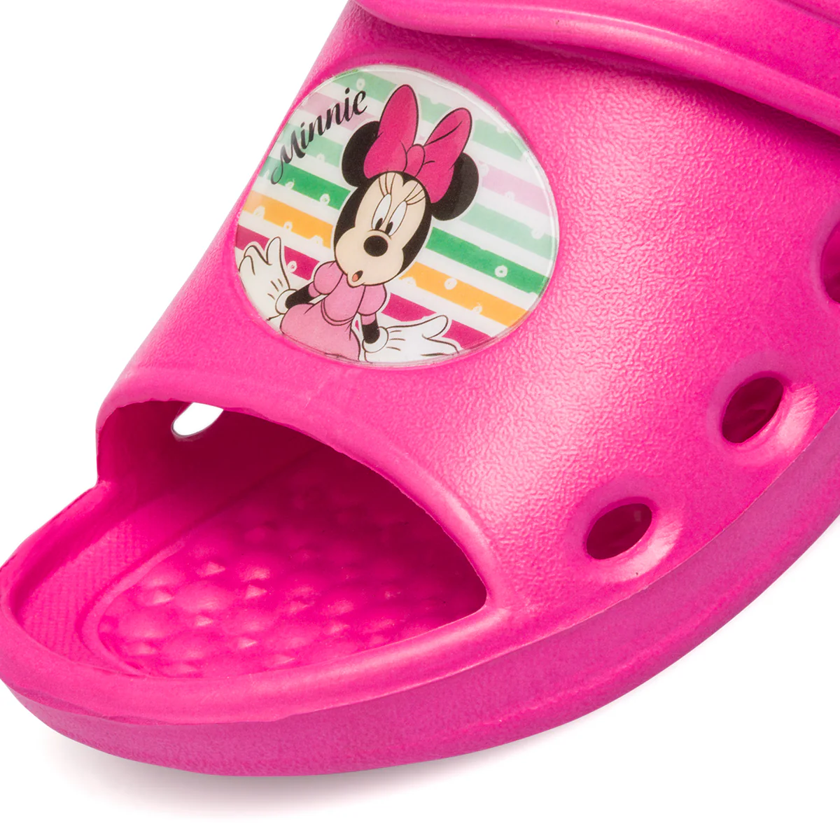 Sandali fucsia da bambina con patch Minnie - Image 5
