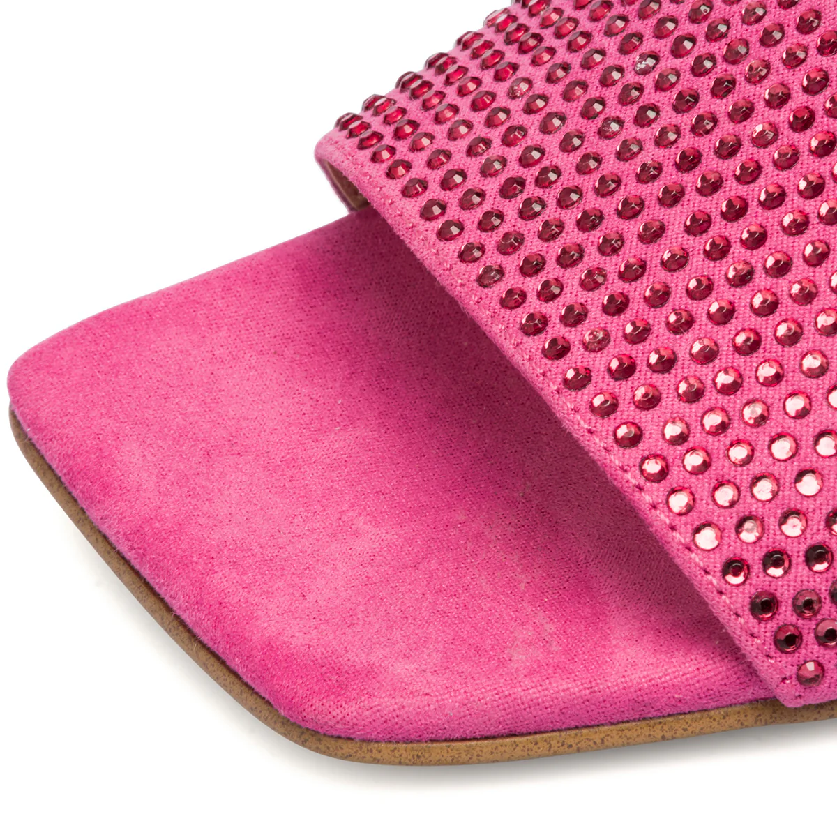 Sandali gioiello fucsia da donna con strass e tacco 9 cm Swish Jeans - Image 16