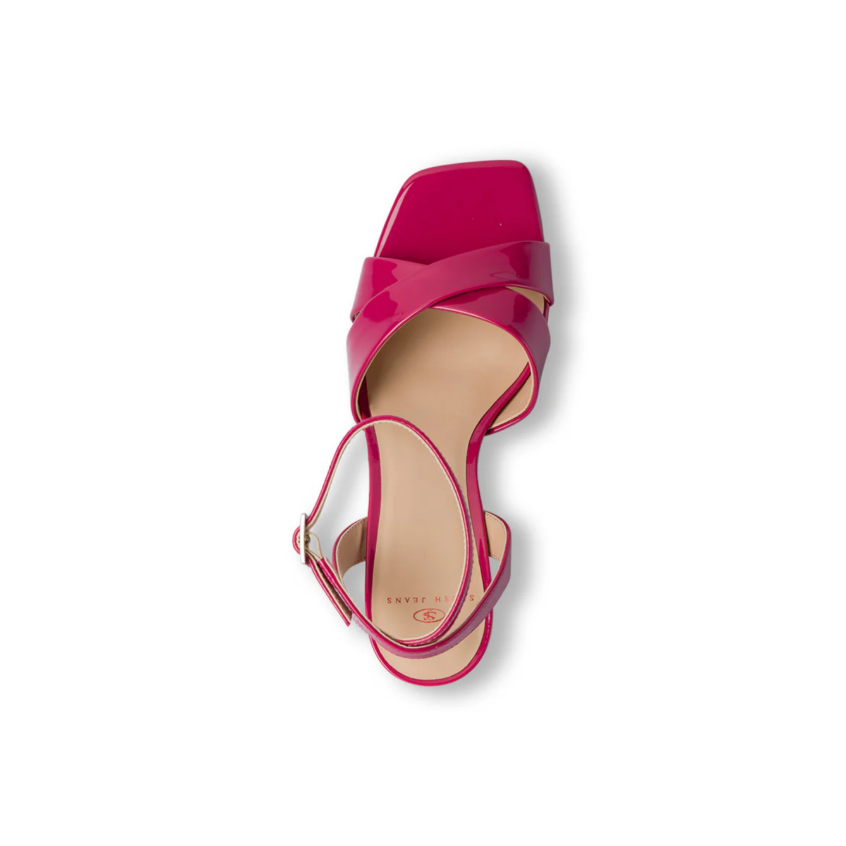 Sandali fucsia da donna con tacco a campana 8 cm Swish Jeans - Image 4