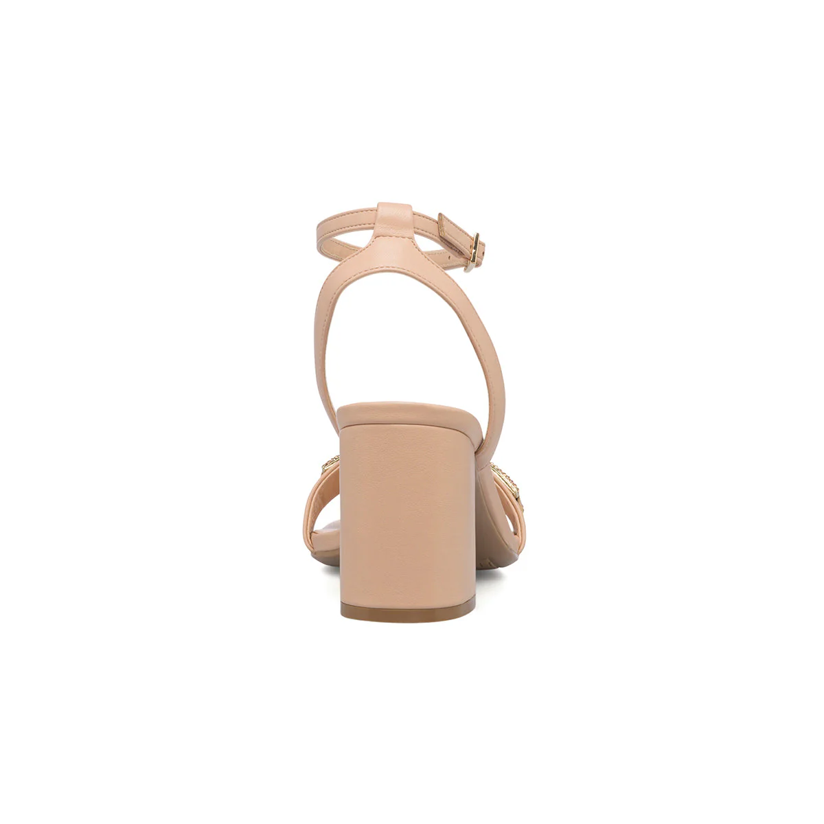 Sandali gioiello nude da donna con tacco a blocco 7 cm Lora Ferres - Image 7