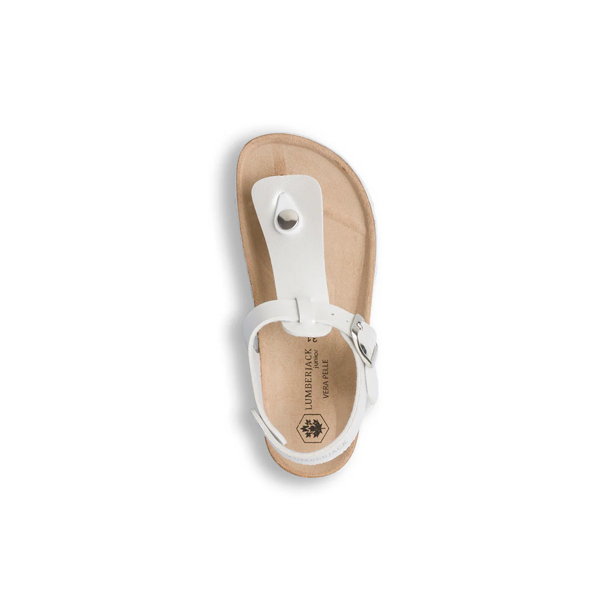 Sandali infradito bianchi da bambina Lumberjack Bling - Image 8