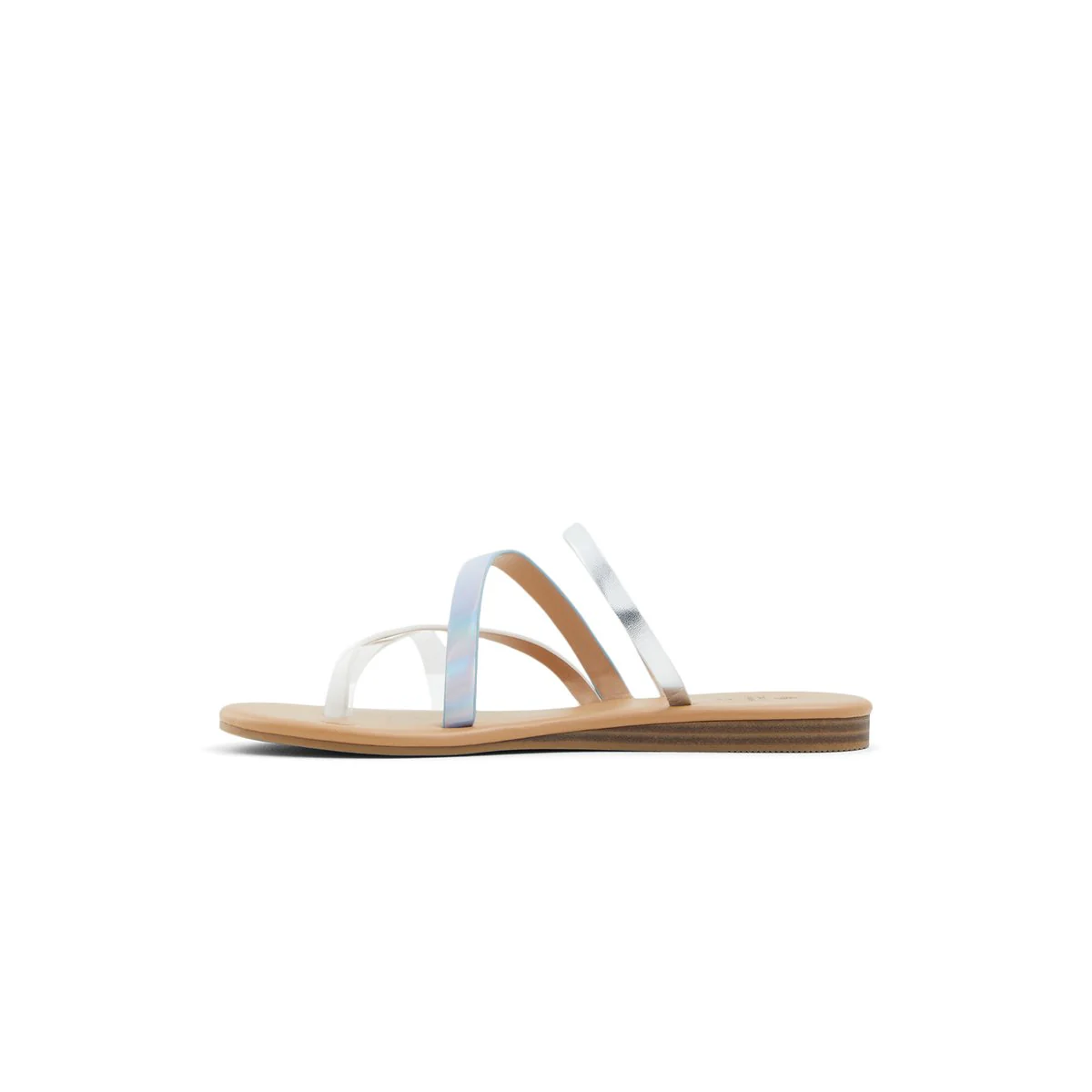 Sandali infradito bianchi in pelle vegana Call It Spring Advena - Image 3