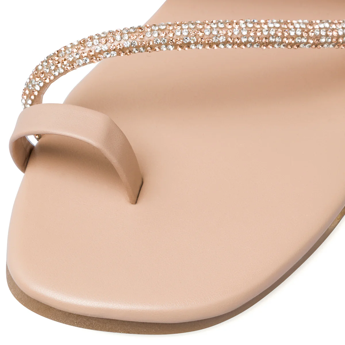 Sandali infradito con dettagli strass e fascia elastica Lora Ferres - Image 5