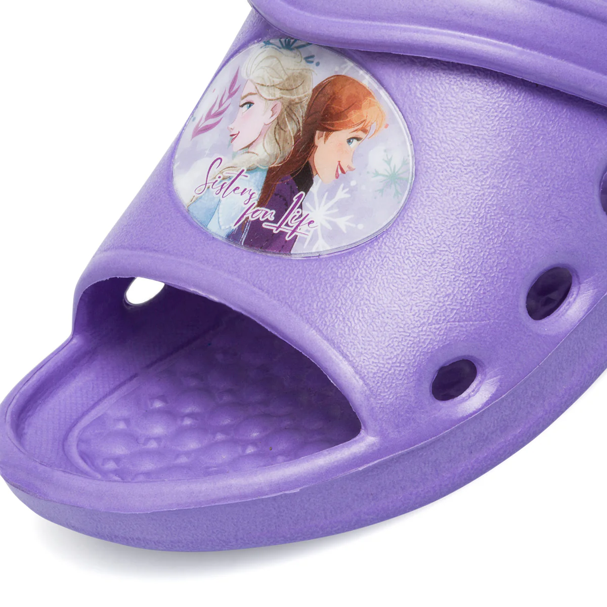 Sandali lilla da bambina con patch Frozen - Image 5
