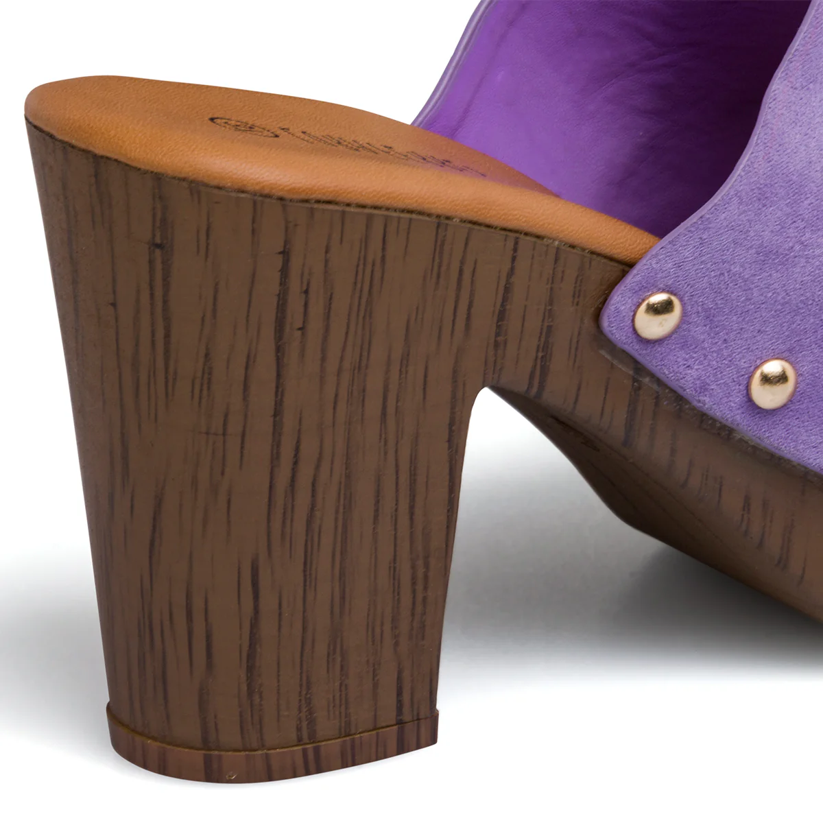 Sandali lilla da donna con tacco 9 cm e plateau Lora Ferres - Image 6