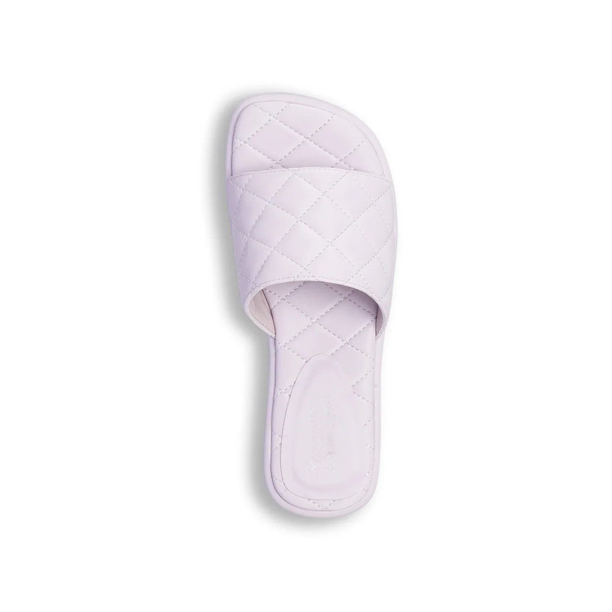 Sandali lilla in "pelle vegana" trapuntata da donna con zeppa 4 cm Call It Spring Nalaa - Image 7