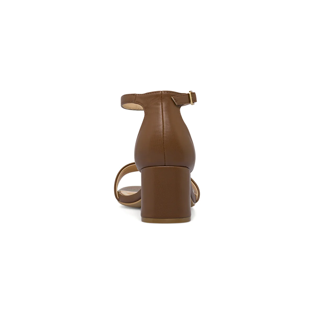Sandali marroni da Donna con tacco a colonna 6 cm e cinturino Lora Ferres - Image 4